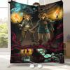 Ретро Z-Zelda Мультяшный Линк Игры Фланелевое Одеяло, Ультра Мягкий Теплый Плюшевый Плед для Дома Спальни Кровати Дивана Походного Пикника Ребенка