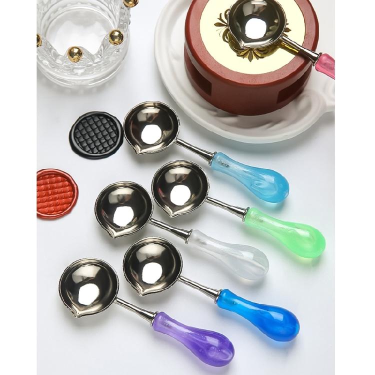 10 шт./набор Ложка для плавления воска для опечатывания Ложка для восковой печати Ложка для плавления штампа для восковой печати Конверт