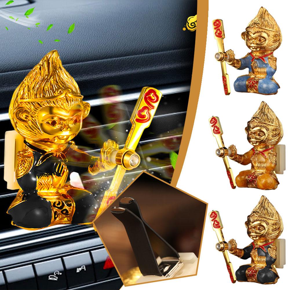 Фигурки Короля Обезьян, украшения, освежитель воздуха для автомобиля, клипса на вентиляционное отверстие, парфюм для салона, ароматерапия, автомобильный аксессуар Dif Q5G8