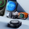 Foldable 3 In 1 Magnetic Wireless Charging for Apple Magsafe Charger Stand for iPhone 15 Pro 14 13 12 iWatch Airpods 2 3 Charger