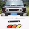 Для Toyota FJ Cruiser 2007-2014 Трехцветная накладка на центральную решетку радиатора спереди 1 шт.
