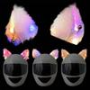 1pair Eye-Catching Motorcycle Helmet Decoration Personalized Helmet LED Light  Helmet Customization