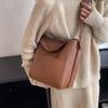 Bucket Shoulder Side Bags for Women 2024 Winter Female Designers Trend Small Leather Crossbody Bag Handbags and Purses