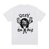 Ozzy Osbourne T-shirt Graphic Printing Tee-shirt Short Sleeve Fashion Hip Hop Tshirt Women Clothes High Quality Y2k Oversized