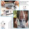 Kickstand Anti-dust Phone Case For Blackview BV6900 Wrist Strap Ring Cartoon Anti-knock Waterproof Cute Dirt-resistant