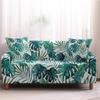 Sectional Sofa Cover For The Living Room 3 Seater Elastic Stretch 3d Green Leaf Print Couch Cover Slipcovers Protector