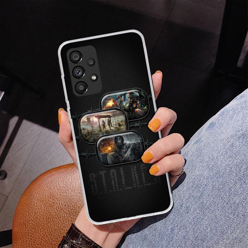 Игровой чехол S-Stalker для Samsung Galaxy A52 A32 A22 A12 A51 A31 A50S A30S A20S A10S Note 20 Ultra 10 Plus S10 A72 A71 Galax