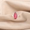 Pink Tourmaline Gemstone 925 Stamped Silver Handmade Jewelry Women Ring For Gift RR-65-1