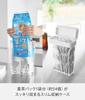Yamazaki Узкий контейнер для хранения Ш18,5 x Г8,6 x В25 см 2,3 л Белый Герметичный контейнер Tower Упаковка для ячменного чая 10391