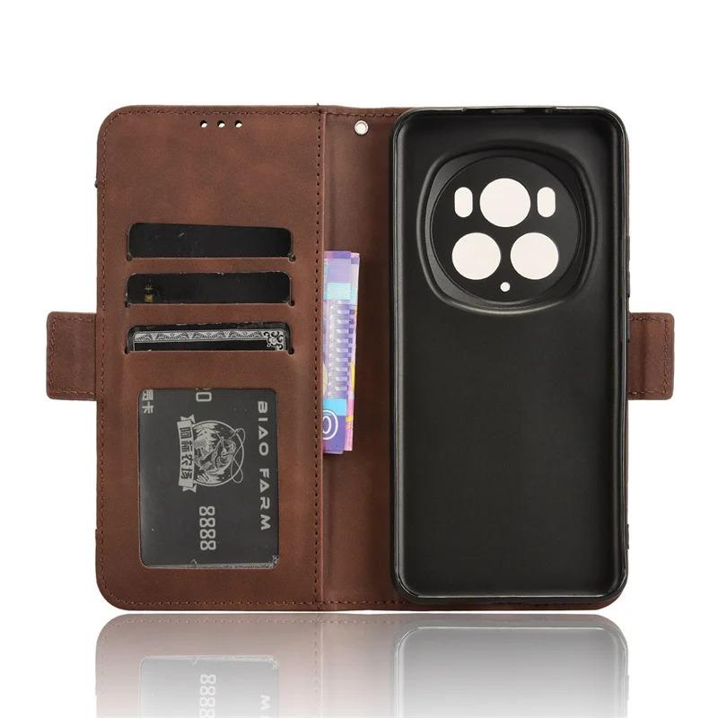 Для Honor Magic 6 Lite 5G чехол с несколькими слотами для карт кожаный чехол защитный чехол для Honor Magic6 Pro 5G чехол-кошелек с подставкой