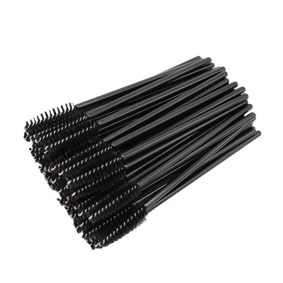 50 шт. одноразовая щеточка для ресниц, наращивание ресниц, щеточка для бровей, портативная щеточка для нанесения туши, аппликатор для макияжа глаз для женщин