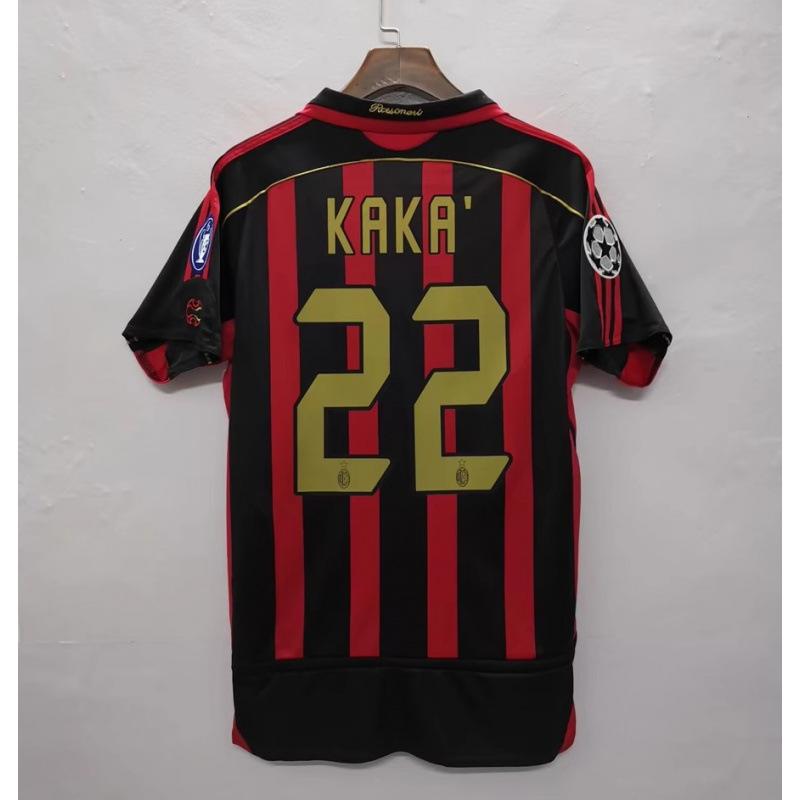 AC Milan Кака Париж футбольная майка Испания Франция Бразилия Чемпионат мира ретро-майка Ретро-майка