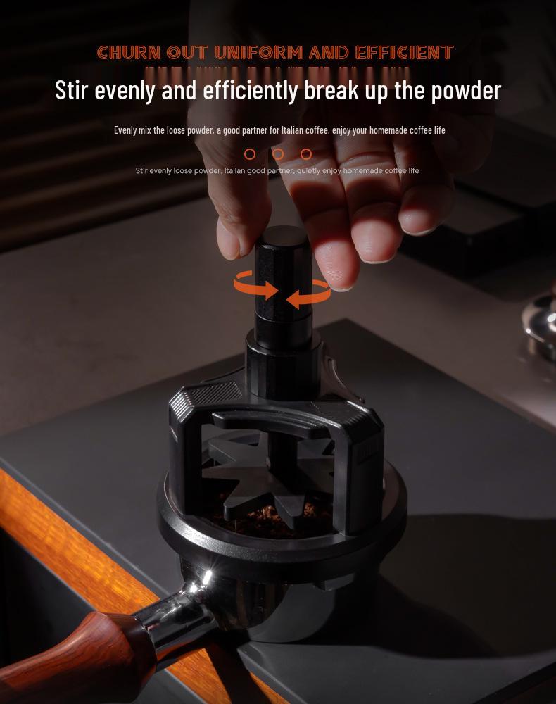 51/53/58 мм Вращающаяся кофейная игла, распределитель и перемешиватель порошка