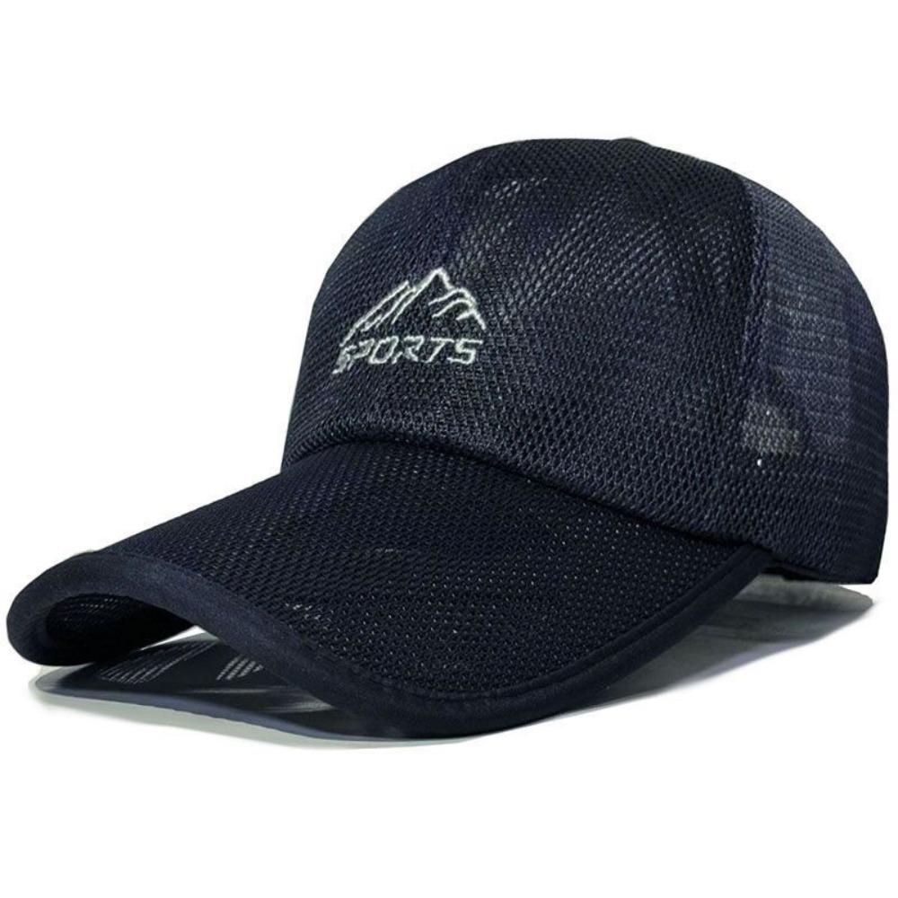 Breathable Mesh Baseball Cap Adjustable Cozy Tide Hat Lightweight Golf Mesh Hat  Travel