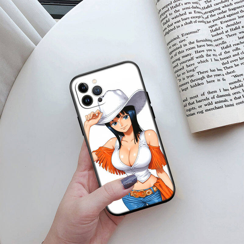 MH121 Чехол-бампер One Piece Нико Робин для Redmi Note 12 12S 12C 13 13C 13R 14 14S 14R 14C Pro Max Plus A3 A3X A4 A5 11A 13X