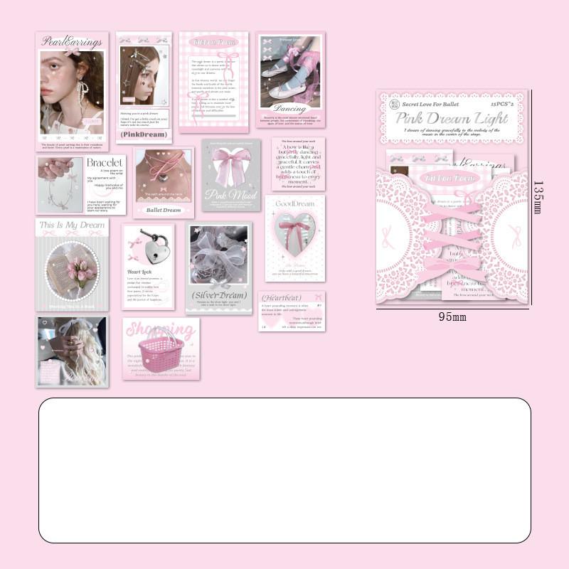 Милая корейская шикарная наклейка для журнала-скрапбукинга, балетный кружевной бант, бабочка, канцелярская наклейка, декор своими руками, модная наклейка