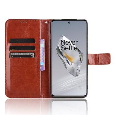 Чехол для телефона OnePlus Ace 3 5G/12R 5G, чехол-обложка из ПУ-кожи с текстурой Crazy Horse