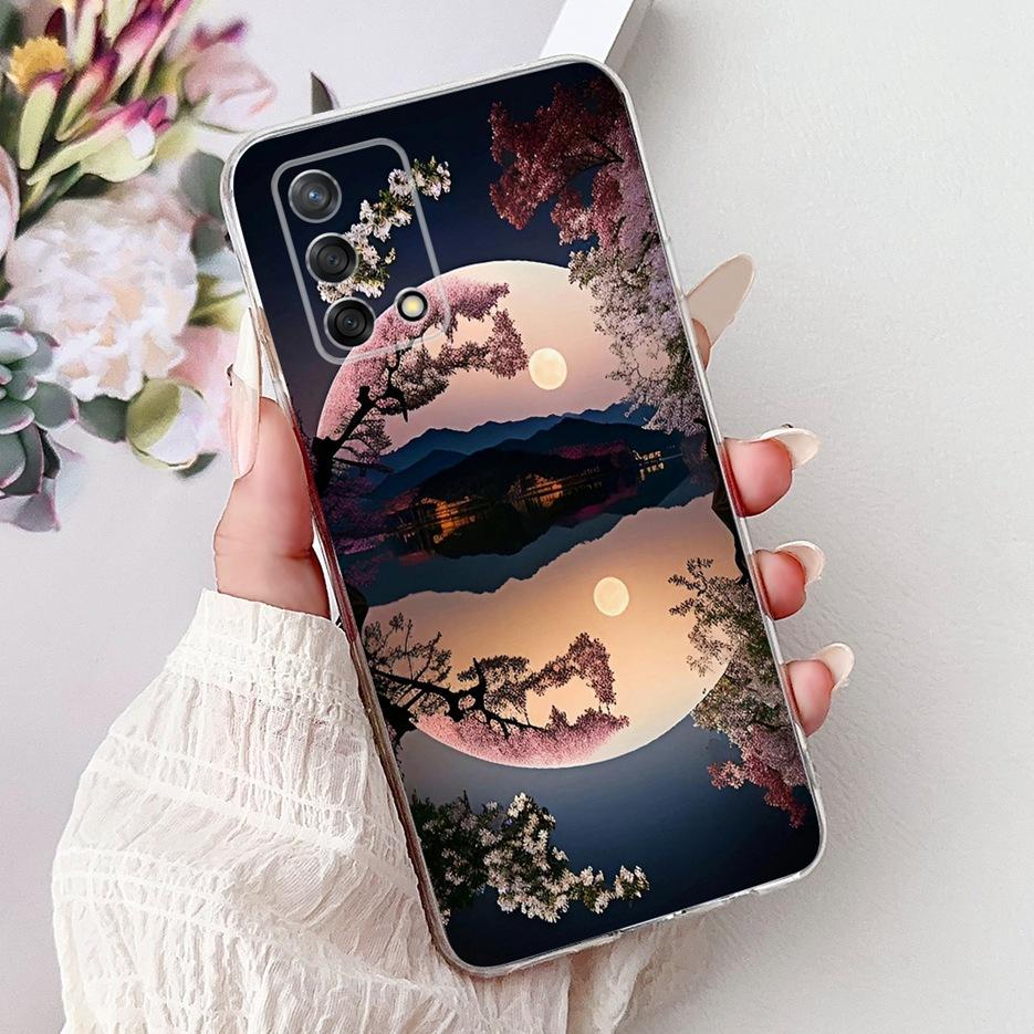 Чехол для Oppo A74 4G Reno 6 Lite CPH2365 Милый Кот Король Лев Расписной Чехол Мягкий Тонкий Чехол для Телефона Для Oppo A95 A 74 Reno6 Lite Сумки