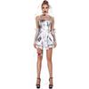 Women's Costume Horror Ghost Bride Cosplay Dress Ghost Performance Costume Masquerade Costume