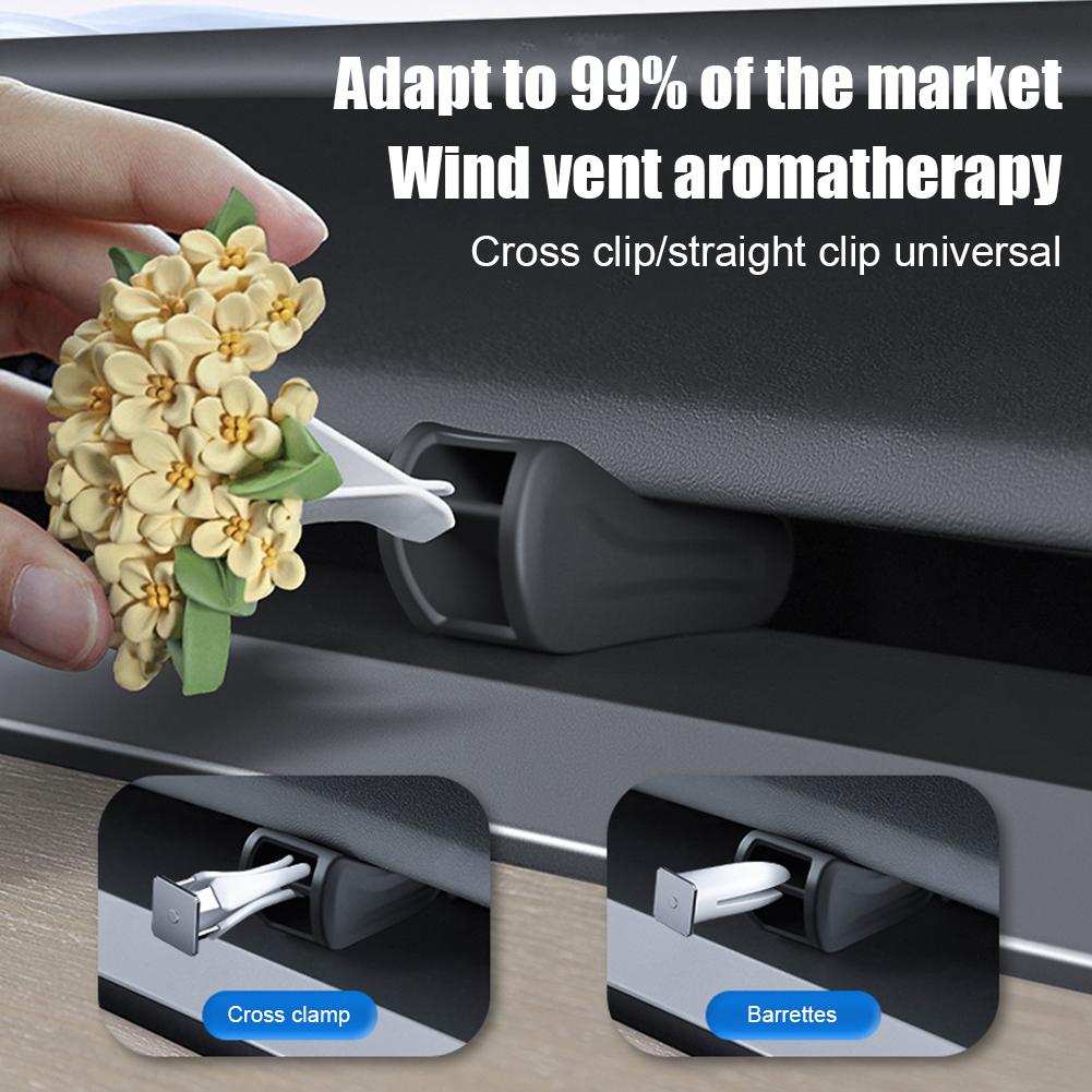 Для Tesla All MODEL3/Y Air Outlet Aromatherapy Clip Эксклюзивное использование Автомобильный держатель для ароматерапии Air Outlet Украшение интерьера