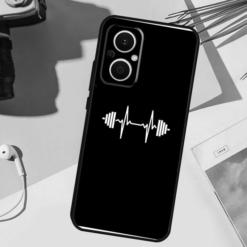 Bodybuilding Gym Fitness Cover For OPPO Reno 8T 7 8 Lite 14F 13F 12F 11F 14 13 12 11 10 OPPO Find X8 X6 X5 X9 Pro Case