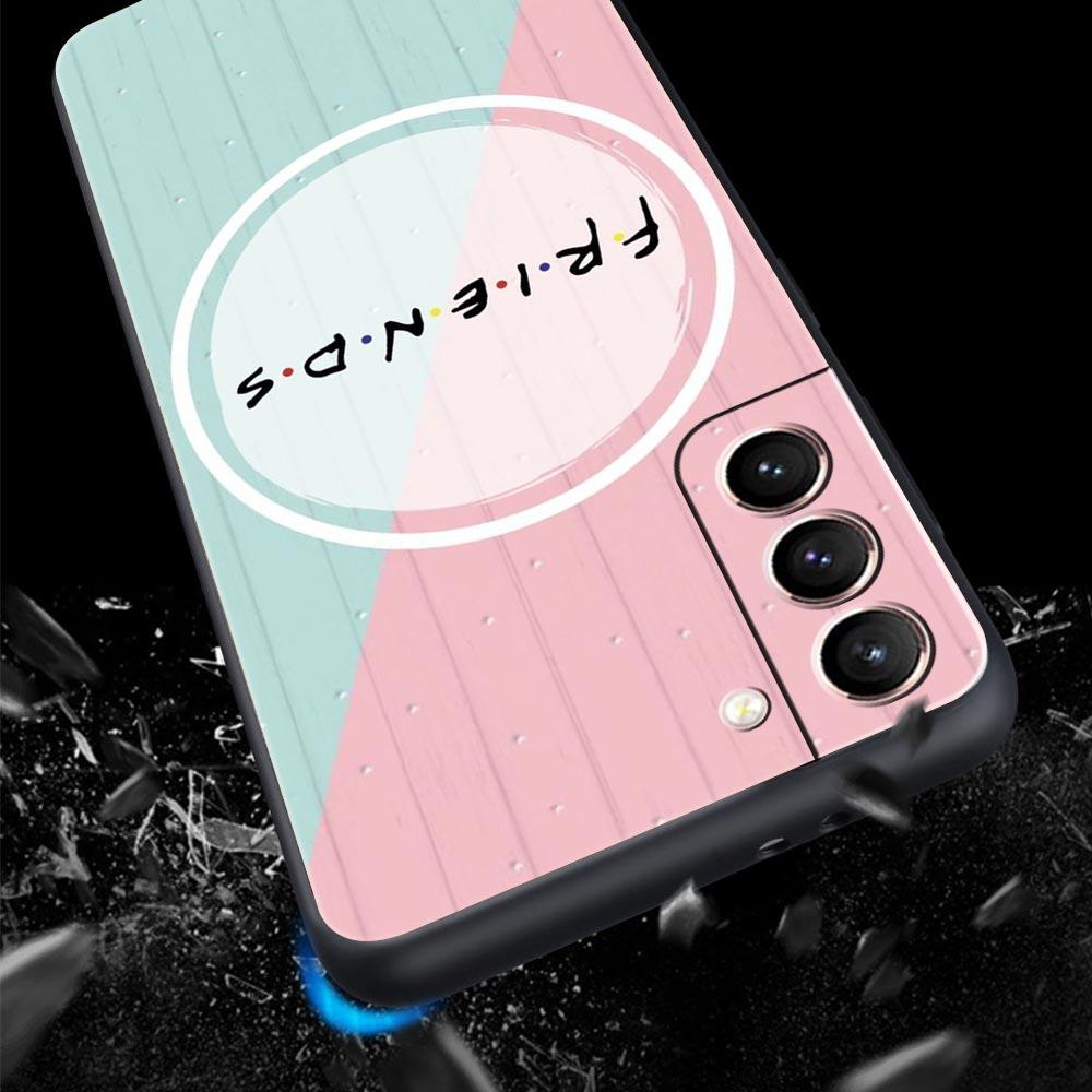 Чехол для телефона 'Друзья' для Samsung Galaxy S26 S25 S24 S23 S22 S20 S21 FE Ultra S25 Edge Plus 5G Мягкий ТПУ Чехол Fundas Capa Coque Сумка