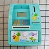 Electronic Piggy Bank Toy for Kids ATM Inspired Money Safe Box Made of Plastic Rectangular Shape for Saving Money BankCoins