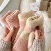 New Winter Socks Women Cashmere Wool Thicken Warm Women Socks Sox Japanese Fashion Harajuku Solid Color Thermal Long Socks