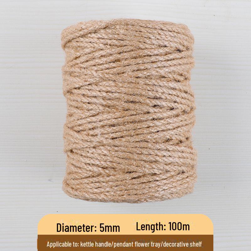 Durable Hemp Rope Cat Climbing Frame: Thick Braided Material for Claw Grinding and Wall Decoration