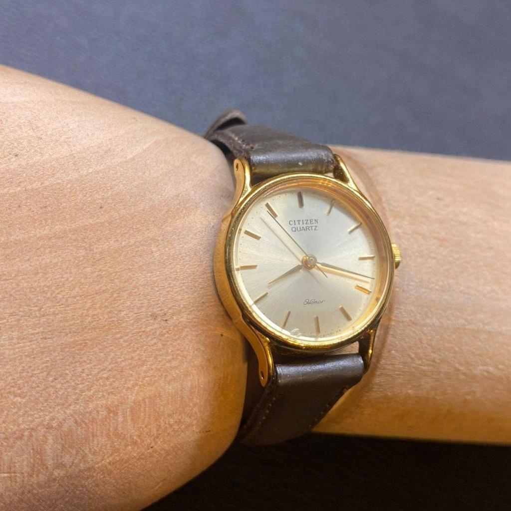 Used CITIZEN 3630-360796 Ladies Analog Gold Quartz