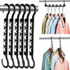 8PCS Multi-Functional Closet Organizers Portable Storage Hangers Space Saving Hangers Dorm Room