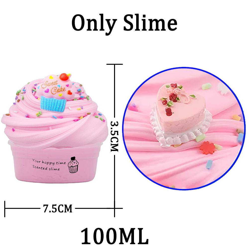 Butter Slime Fluffy Slimes Plasticine Making Kids Toy Putty Snail Toy Kids Slime Cream Cloud Plasticine Gifts Toys for Children