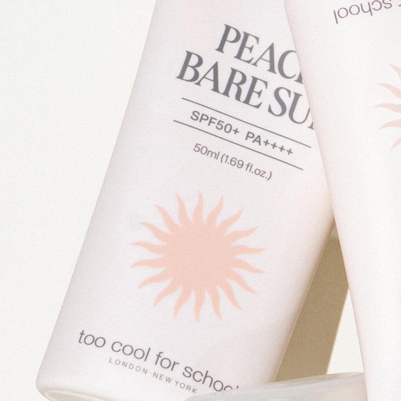 Too cool for school Персиковое средство Bare Sun SPF 50+ PA++++ 50мл