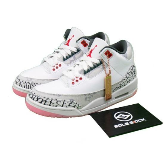 Air Jordan 3 Retro Wings Jordan 3 Jordan  AJ3 Мужские Розовый/Белый HM6993-100