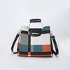 Stylish and Simple Messenger Bag Flow Versatile High-end Striped Plaid Multi-compartment Shoulder Bag