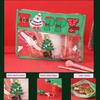 Creative Christmas Clear Travel Bags Cartoon Make Up Organizer Unique Cosmetic Zipper Pouch  Girls