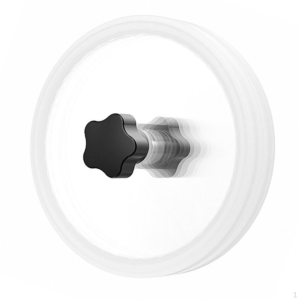 Record Cleaner Clamp, Label Saver Cleaning Clip, Silicone Handle Protector KTY