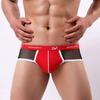 Men Underpants Convex Underwear Briefs Elastic Mesh Breathable Sexy Low Waist