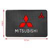 Car Badge Styling Non-Slip Mat Center Dashboard Anti-slip Pad Interior For Mitsubishi Lancer Outlander 3 Colt Eclipse EX Montero