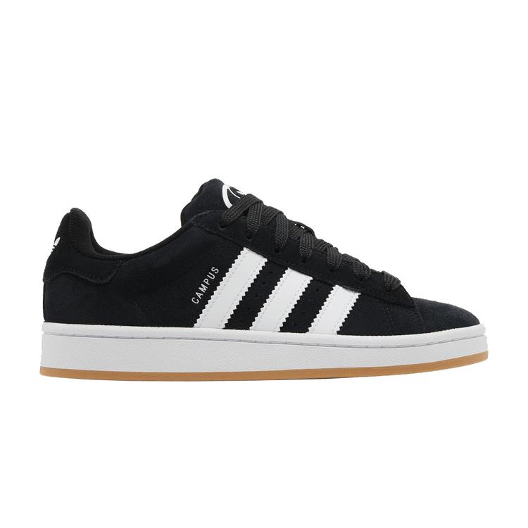 Детские кроссовки adidas Campus 00s Черный Белый Резина (Дети) Основной черный/Облачно-белый/Облако-белый