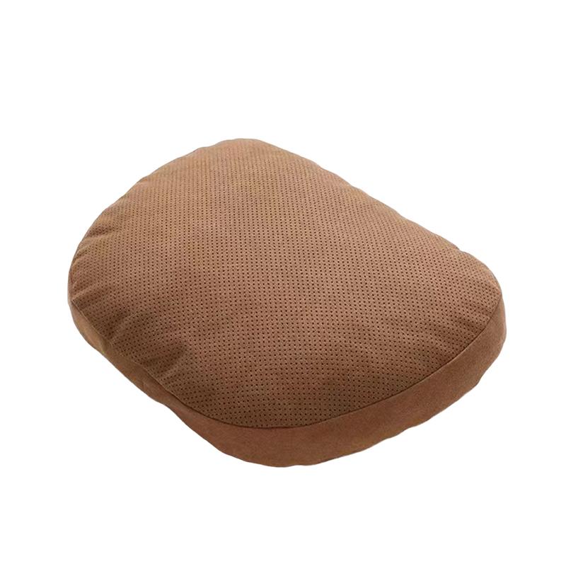 30x22cm Car Headrest Suede Breathable Non-slip Car Seat Neck Comfort Pillow Lumbar Cushion Four Season Auto Interior Accessories