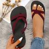 1 Pair Lightweight Beach Sandals Anti-slip Trendy Wear-resistant Peep Toes Slippers