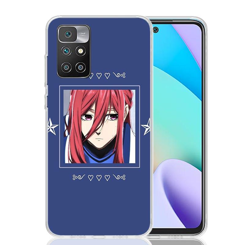 Чехол для телефона Blue Lock Чигири Хёма Для Xiaomi 14C 13C 12C 13 12 10 10A 10C 9 9A 9C 9T 8 8A 7 7A 6 6A K70 Pro K60 K40 K20 14C 13C