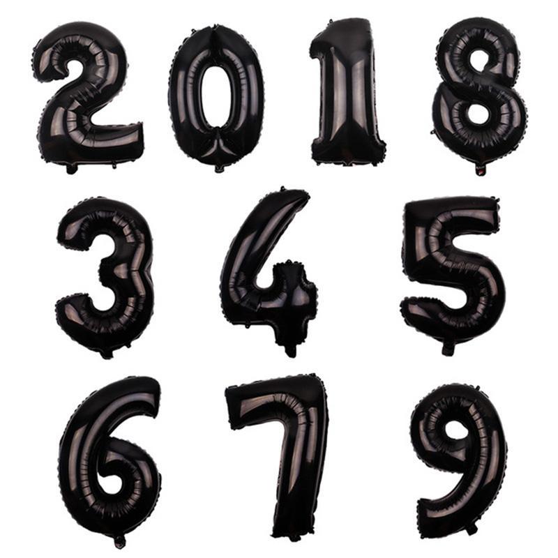 Воздушные шары в форме цифр