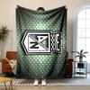 Atletico Nacional Soft and comfortable flannel Suitable for sofas living rooms outdoor camping travel and also makes a great anniversary gift