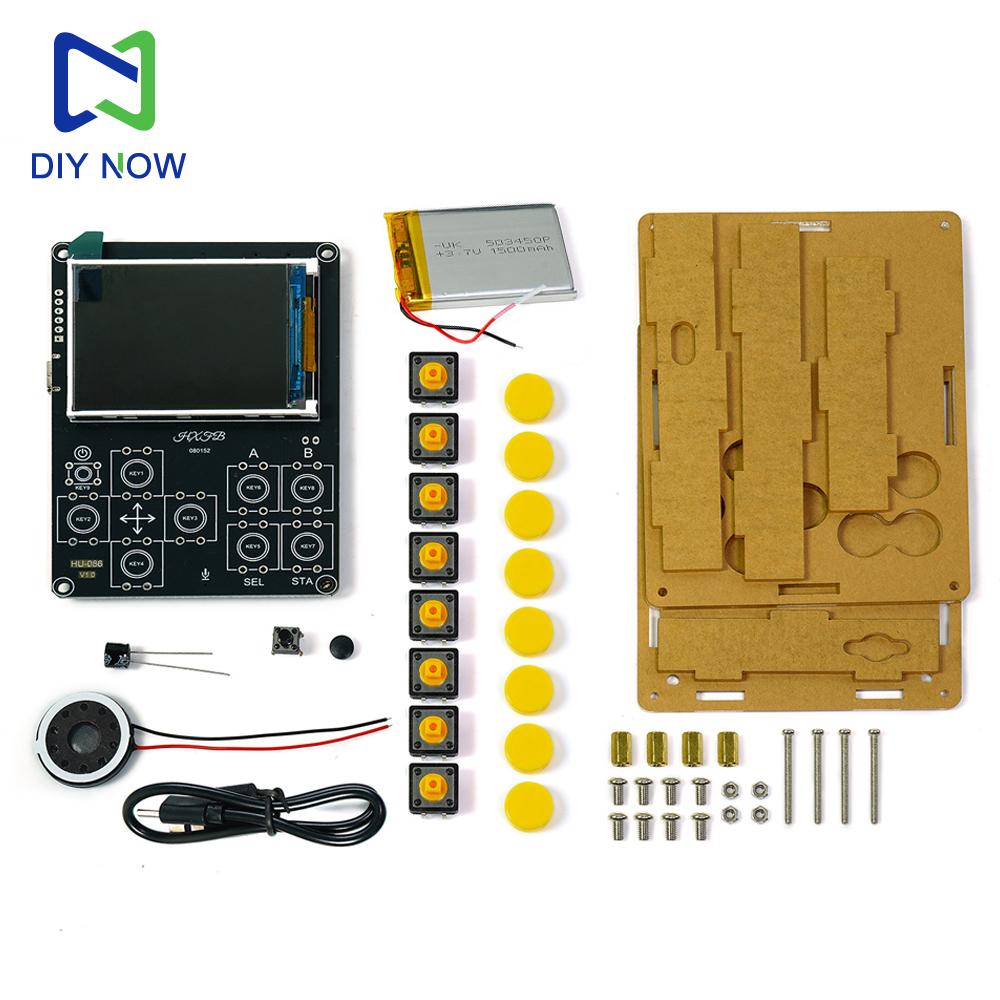 Электронный DIY-набор для игровой консоли, портативное устройство, дисплей погоды и часы, робот XiaoZhi AI, набор для практики пайки, игровая консоль