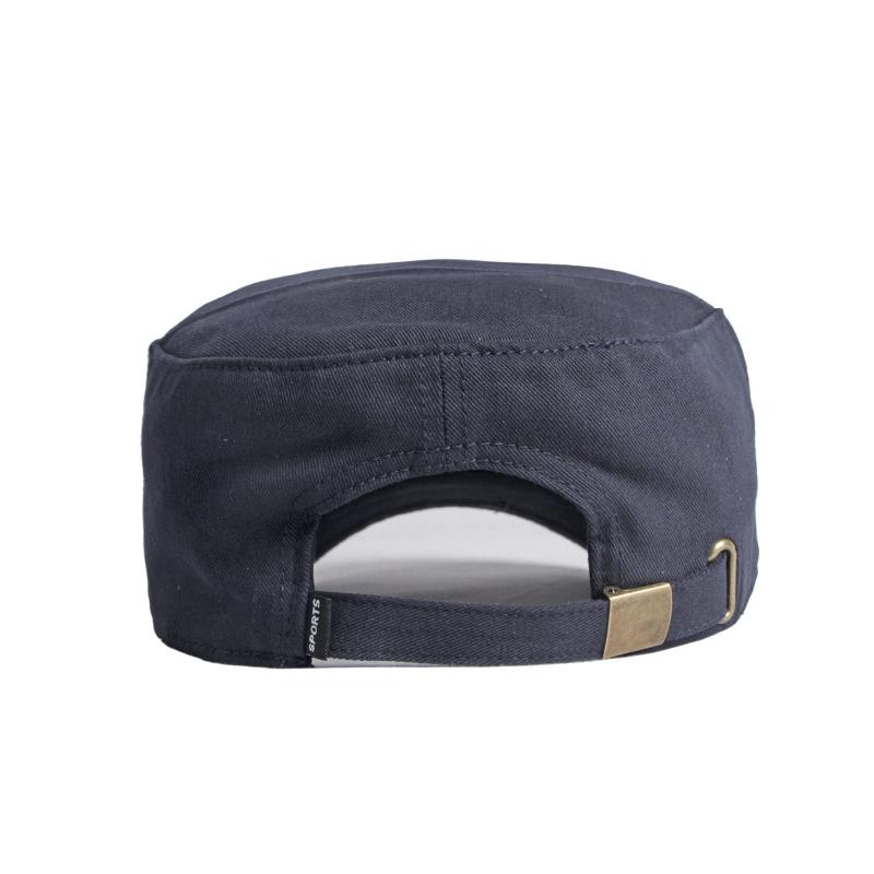 Хлопковая шляпа в стиле милитари, мужская шляпа от солнца, спортивная шляпа с плоским цилиндром на открытом воздухе, женские береты, плоские шляпы, кепка капитана, бейсбольная кепка дальнобойщика Snapback