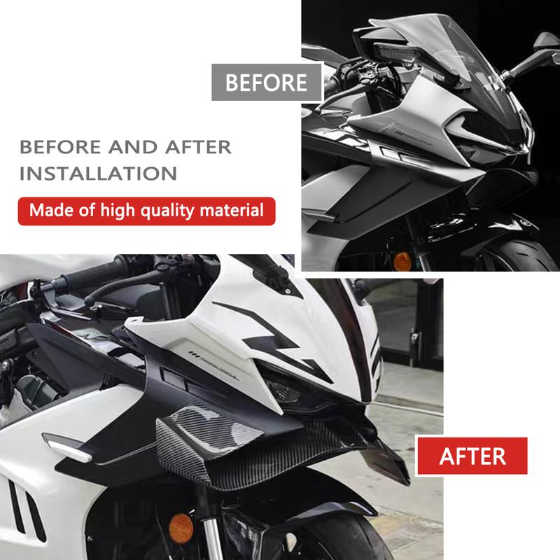 Fit For 675SR 675SR-R 675 SR Motorcycle Accessories SET Windscreen wind Deflectors Winglet Aerodynamic Wing