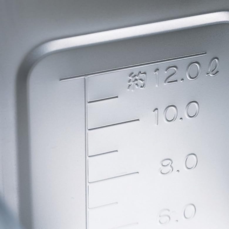 AG Квадратная кухонная кастрюля со шкалой 18см 18-8 (без ручки)