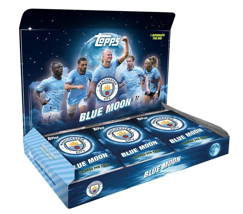 Blue Moon Manchester City 2024-25 Hobby Box Blue Moon Manchester City